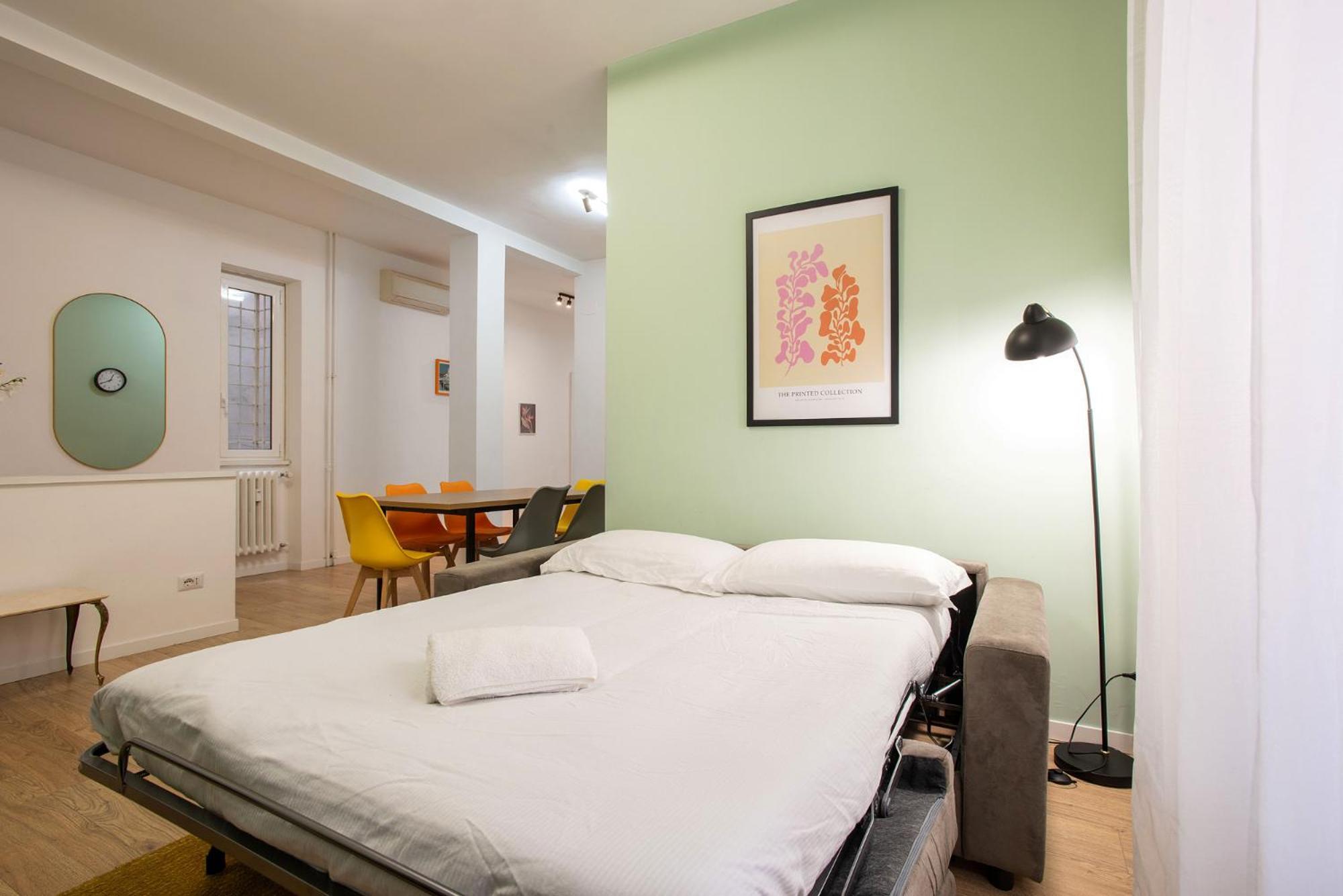 Apartment Monte Sacro For 6 Guests Metro B Rom